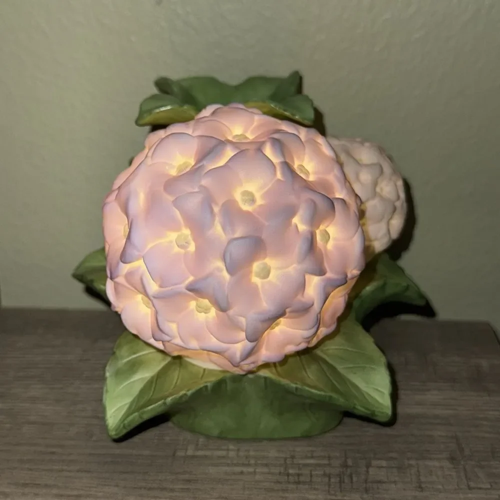 Vintage AVON Home, fragrance collection, hydrangea & lilac nightlight diffuser
